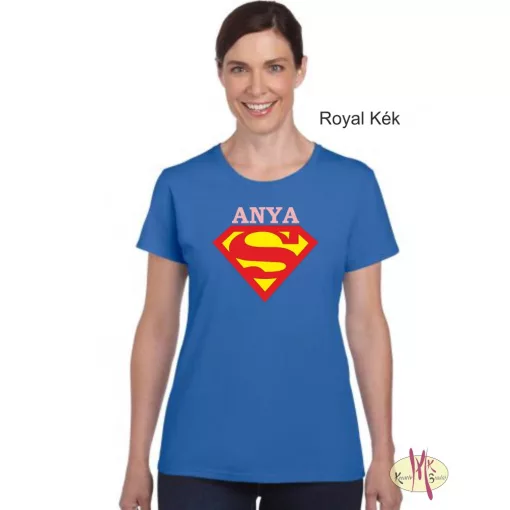 Kereknyakú Póló - Supergirl Anya