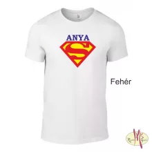 Kereknyakú Póló - Supergirl Anya