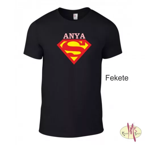 Kereknyakú Póló - Supergirl Anya