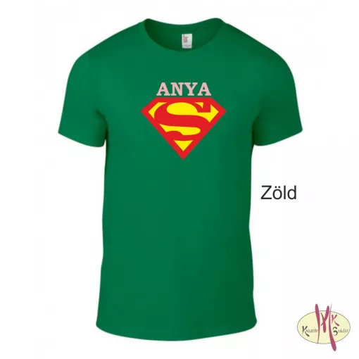 Kereknyakú Póló - Supergirl Anya