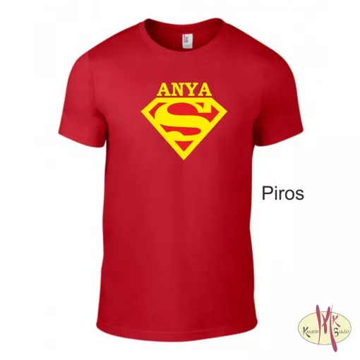 Kereknyakú Póló - Supergirl Anya