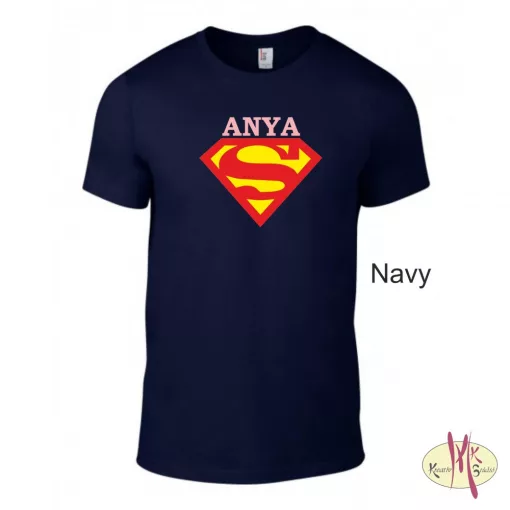 Kereknyakú Póló - Supergirl Anya