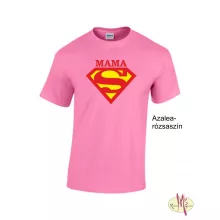 Kereknyakú Póló - Supergirl Mama, Mami, Nagyi