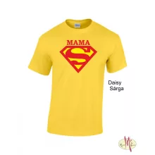 Kereknyakú Póló - Supergirl Mama, Mami, Nagyi