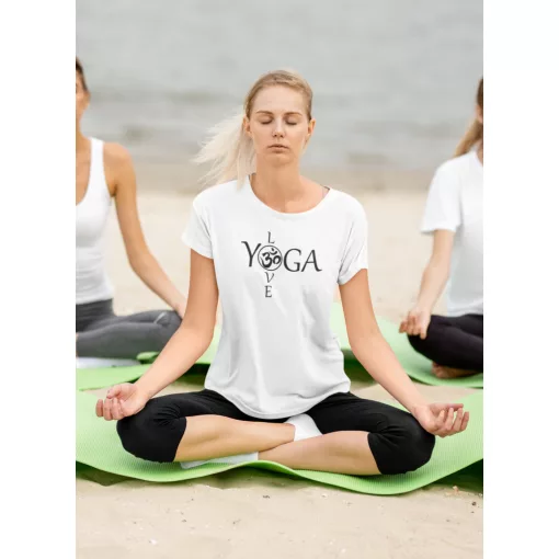 Kereknyakú Póló - Love Yoga