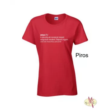 Kereknyakú Póló - Anya (fn)