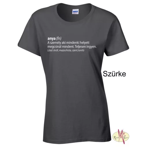 Kereknyakú Póló - Anya (fn)