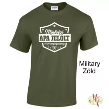 Kereknyakú Póló - Minőségi Apa jelölt