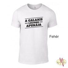 Kereknyakú Póló - A Galaxis legjobb apukája