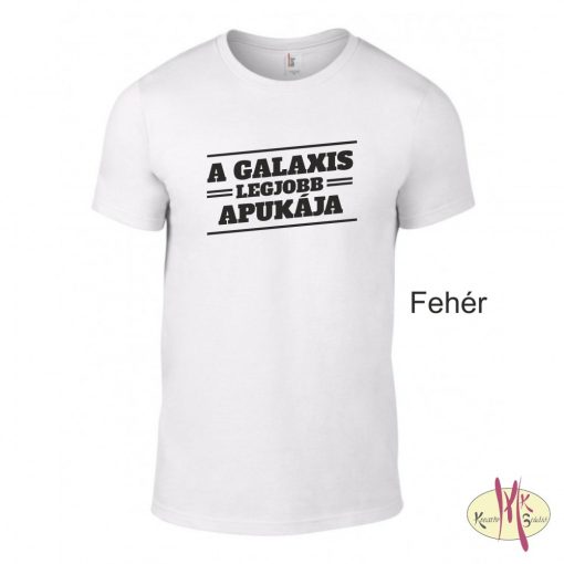Kereknyakú Póló - A Galaxis legjobb apukája