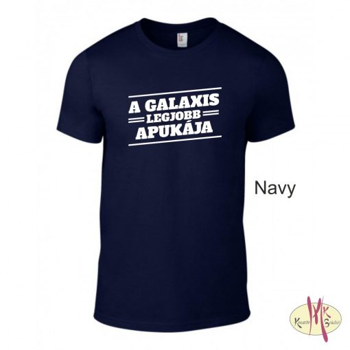 Kereknyakú Póló - A Galaxis legjobb apukája