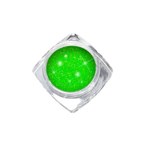 Neon csillámpor 3g - zöld NC503