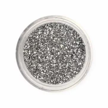KiviArt Kozmetikai csillámpor -  Silver KY01