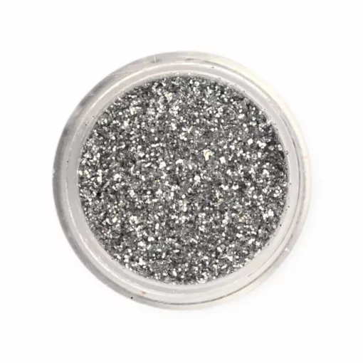 KiviArt Kozmetikai csillámpor -  Silver KY01