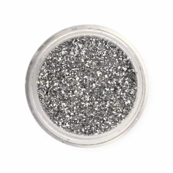 KiviArt Kozmetikai csillámpor -  Silver KY01