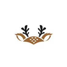 Arcfestő sablon - Bambi, Őz