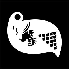 Festő sablon - Sárkány 4