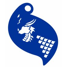 Festő sablon - Sárkány 4