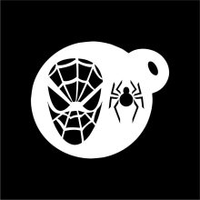 Arcfestés sablon - Pókember pókkal minta