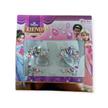 Strasszkő öntapadós arcra  - Princess Friends