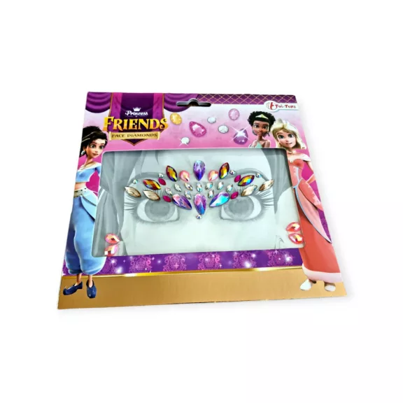 Strasszkő öntapadós Homlok strasszkő - Princess Friends