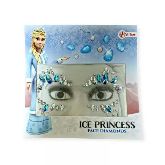 Strasszkő öntapadós arcra - Ice Princess