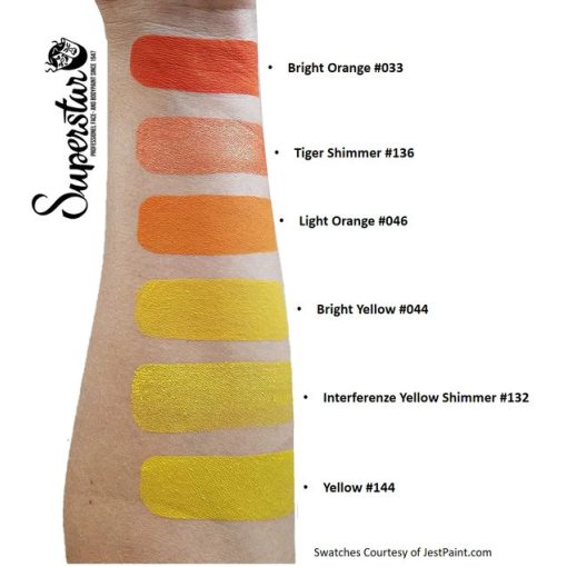 Superstar arcfesték - Világosnarancs 16g /Light orange 046/