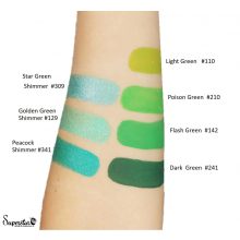 Superstar arcfesték - Sötétzöld 16g /Dark green 241/