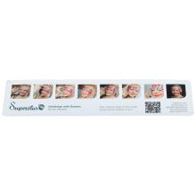 Superstar 6 színű arcfesték készlet - Élénk színek /6 Bright colours palette/