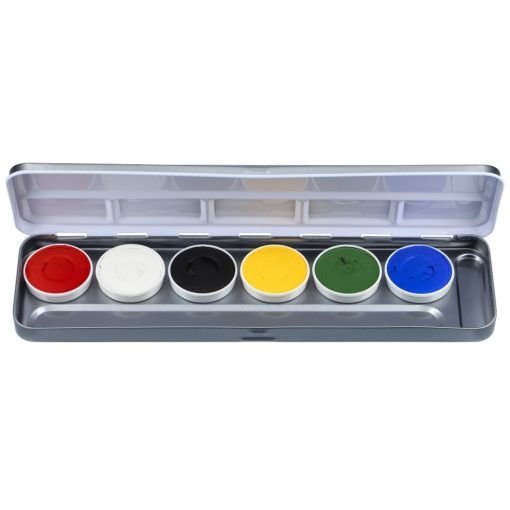 Superstar 6 színű arcfesték készlet - Élénk színek /6 Bright colours palette/