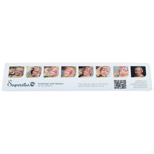 Superstar 6 színű arcfesték készlet - Pasztell Unikornis színek /6 Pastel Unicorn colours palette/