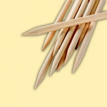 Festőpácák, narancsfapálcák