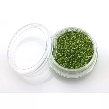 KiviArt Kozmetikai csillámpor - Emerald Green LB601
